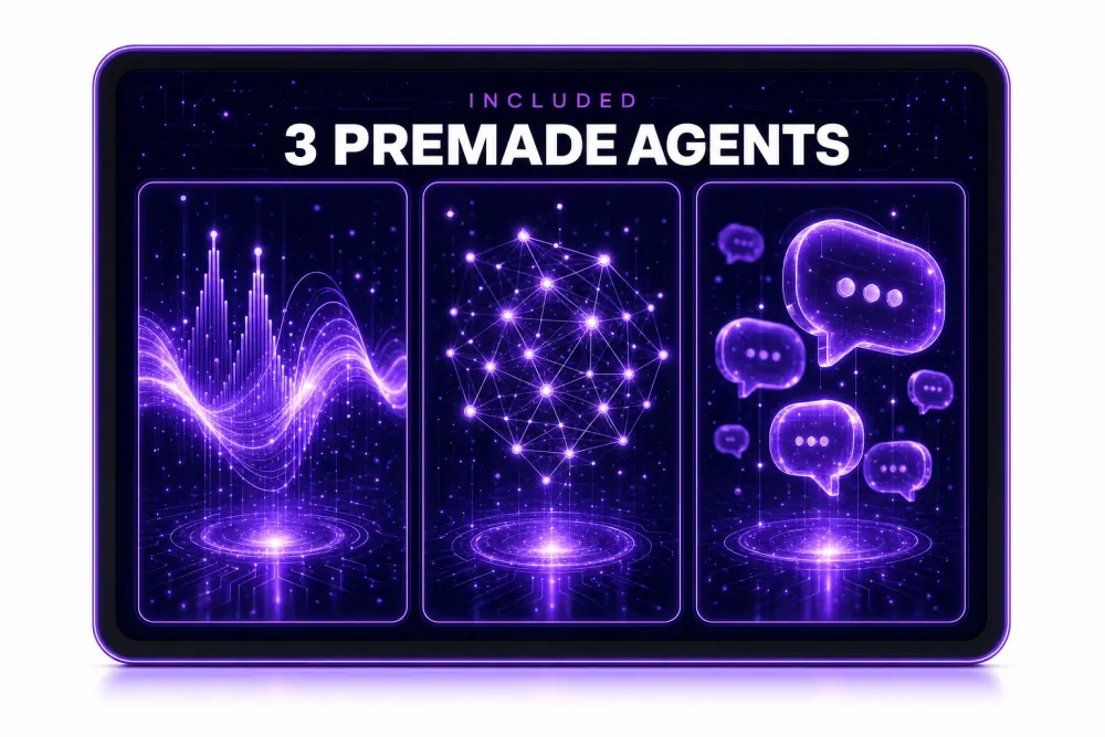 3 Premade Agents